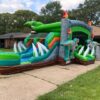 bounce house water slide combo